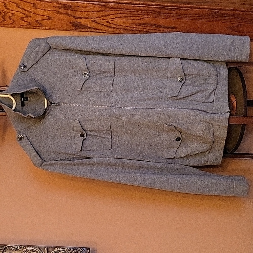 Gap military knit cardigan men's Large